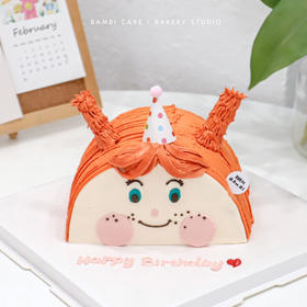 ins爆款丨立体女生奶油蛋糕