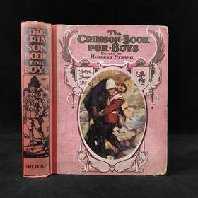 约20世纪早期 男孩故事书 数十幅插图（含多幅彩色） 布脊精装18开