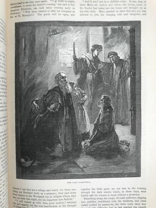 1899年 居家礼拜日杂志 数百幅插图（含多幅彩色） 漆布精装16开 商品图10