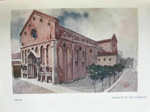 约20世纪早期 维琴察：圣徒的故乡 35幅插图（多幅彩色） 漆布精装18开 商品图7