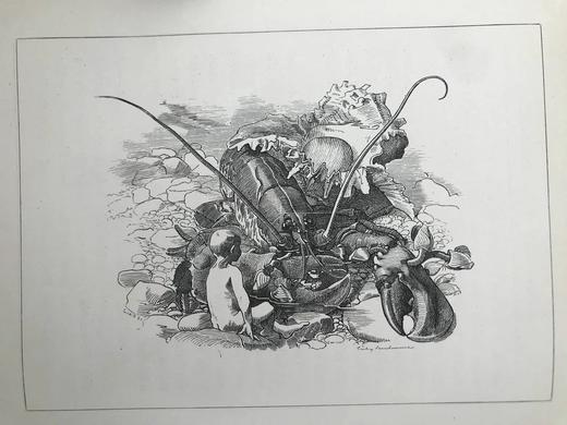 1886年 查尔斯·金斯利《水孩子》 100幅插图 漆布精装大32开 商品图10