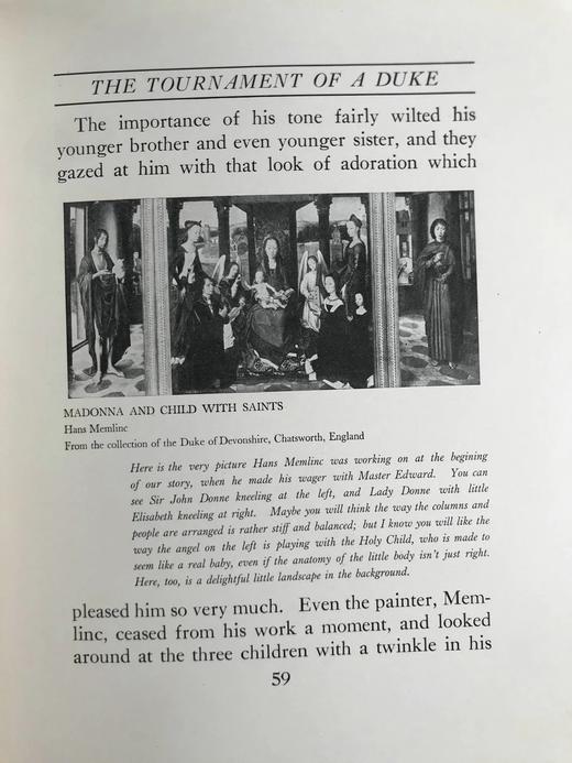 1923年 安娜·钱斯勒《吹笛手潘与其他故事》 约百幅插图 漆布精装18开 商品图14