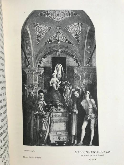 约20世纪早期 维琴察：圣徒的故乡 35幅插图（多幅彩色） 漆布精装18开 商品图11