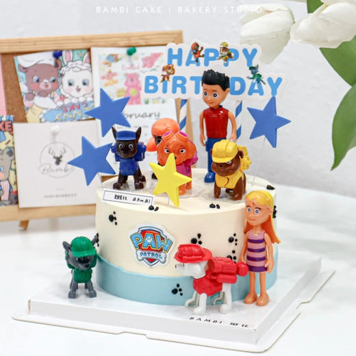 汪汪队立大功主题蛋糕 商品图1