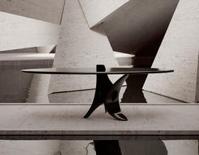 Autumn晚秋 长桌 | 烤漆色可选，详询客服