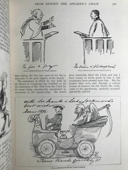 1898年 河滨杂志 数百幅插图 真皮精装18开 商品图5