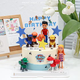 汪汪队立大功主题蛋糕