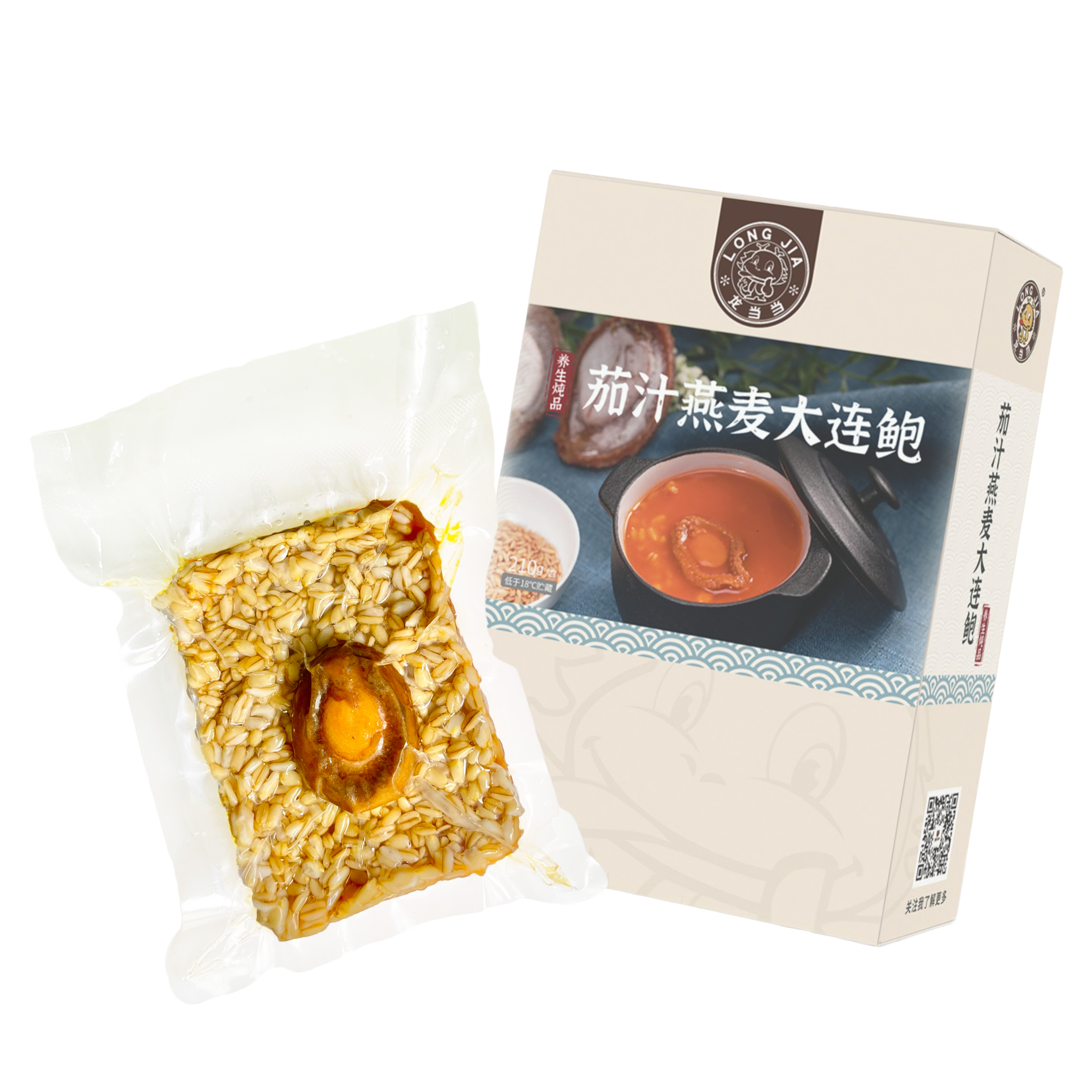 茄汁燕麦大连鲍 220g