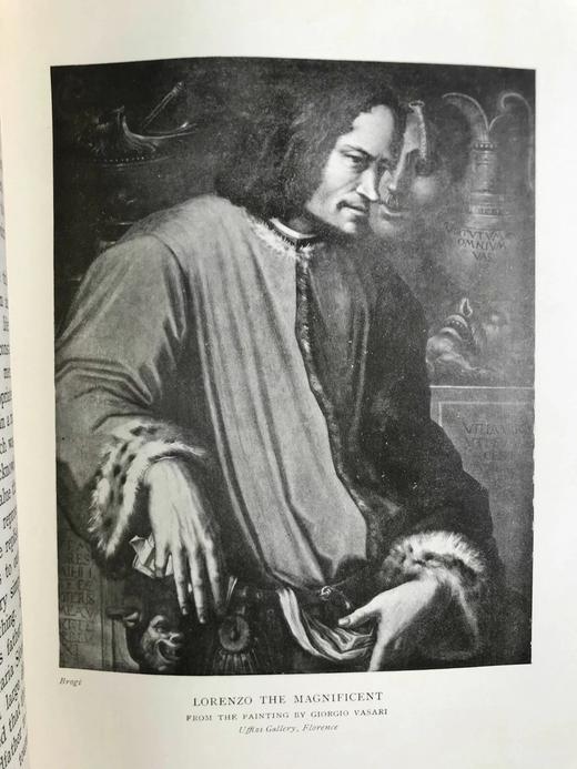 1908年 洛伦佐与佛罗伦萨的黄金时代 24幅插图 漆布精装大32开 商品图10