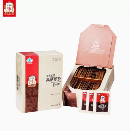 3g*50包正官庄牌高丽参茶  养生茶红参人参皂苷免疫调节 商品图0