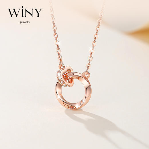 Winy925纯银与君如故项链送女友闺蜜节日生日礼物 商品图0