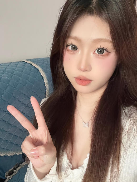 【大直径】Leenscolor-山茶花-14.5mm 【年抛 0-1000度 含有525/575】 商品图6