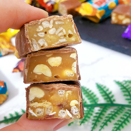 【中欧班列精选】俄罗斯士力架  原装进口涅夫斯基多口味士力架 牛轧巧克力糖果 2斤 5斤装 商品图7