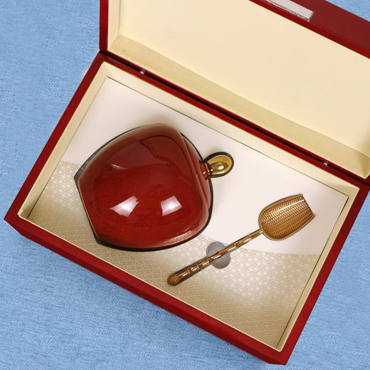 国粹小单【通版•红色】145元一套 /一件10套/单瓷+茶勺 商品图6