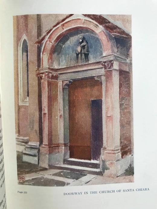 约20世纪早期 维琴察：圣徒的故乡 35幅插图（多幅彩色） 漆布精装18开 商品图8