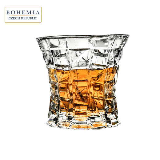 捷克进口/BOHEMIA波西米亚 高端水晶玻璃洋酒杯 帕翠欧威士忌杯200ml（单只） 商品图0