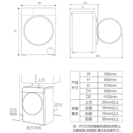 海尔（Haier）洗衣机 EG100HMATE71S 商品图14