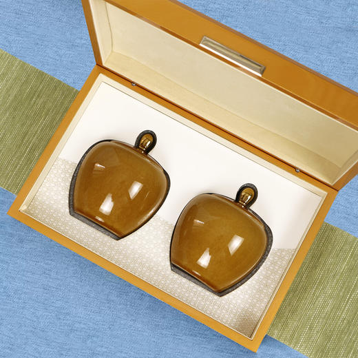 国粹小双【毛尖•黄色] 155元一套 /一件12套/双小瓷约装3-4两 商品图6