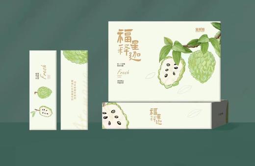 红夫人商城 海南空运 福星释迦 释迦果 约5斤装特大果 商品图5