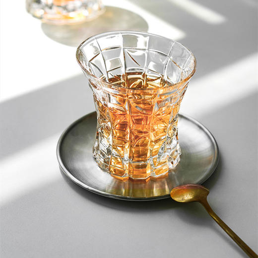 捷克进口/BOHEMIA波西米亚 高端水晶玻璃洋酒杯 帕翠欧威士忌杯200ml（单只） 商品图4