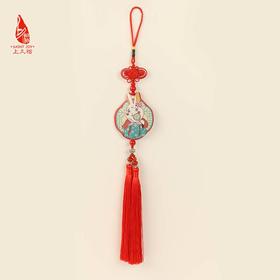 SAINTJOY/上久楷 宋锦挂件  娇兔  SPS22A05