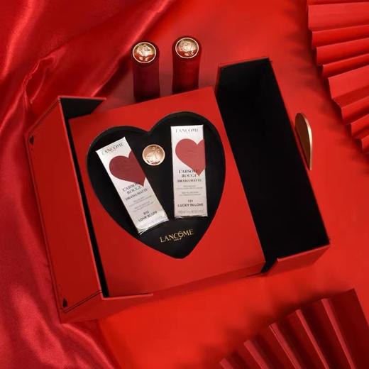 兰蔻红丝绒正装口红限定爱心礼盒121#+912# 商品图4