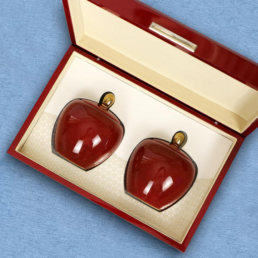 国粹小双【白毫银针•红色】155元一套 /一件12套/双小瓷约装3-4两 商品图6