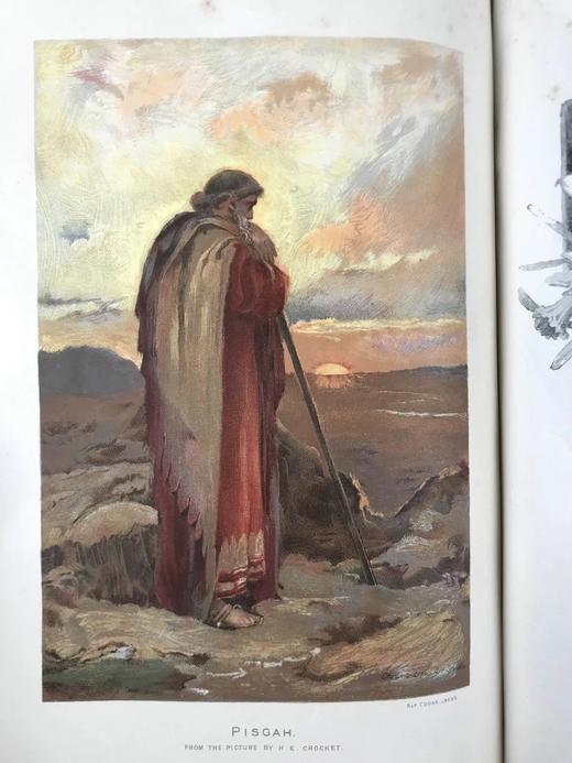 1899年 居家礼拜日杂志 数百幅插图（含多幅彩色） 漆布精装16开 商品图4