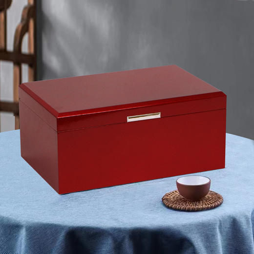 国粹小单【通版•红色】145元一套 /一件10套/单瓷+茶勺 商品图2