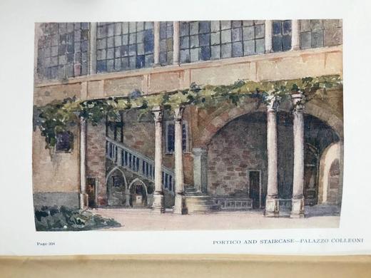 约20世纪早期 维琴察：圣徒的故乡 35幅插图（多幅彩色） 漆布精装18开 商品图2