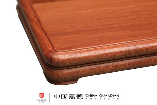 红桥红  家具严选  缅甸花梨（大果紫檀）【见素文盘】 商品图2