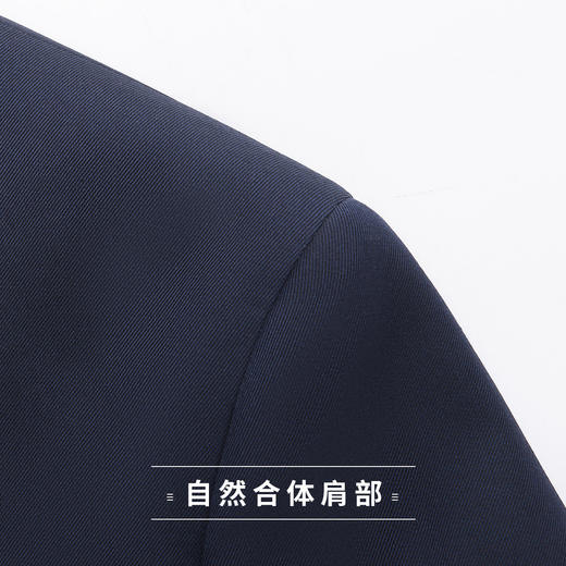 【西装+西裤】罗蒙春秋西服套装男士商务正装通勤新郎结婚礼服两件套 商品图4