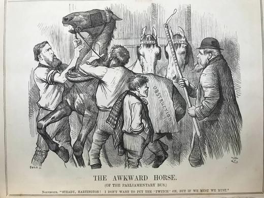 含藏书票！1880年 英国讽刺漫画杂志《笨拙》 数百幅插图 漆布精装16开 商品图9