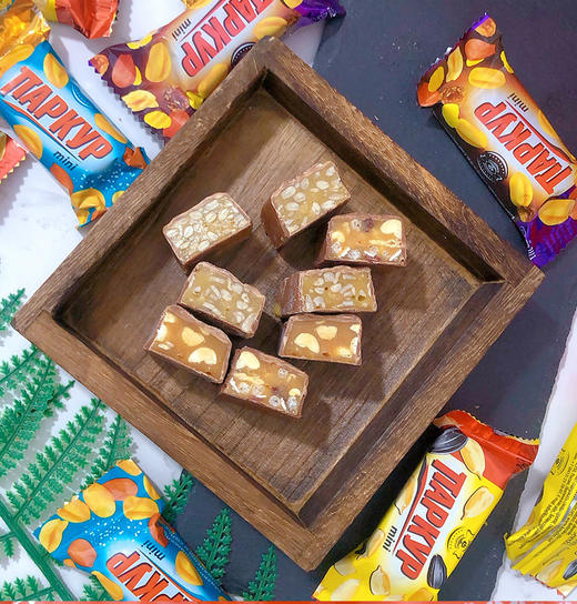 【中欧班列精选】俄罗斯士力架  原装进口涅夫斯基多口味士力架 牛轧巧克力糖果 2斤 5斤装 商品图3