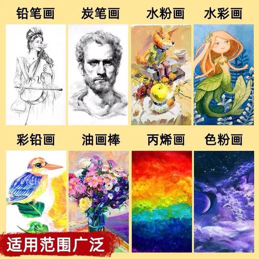 马利素描定画液轻胶重胶型画画定型喷雾色粉画水彩固色剂素描作品素描固画液水粉丙烯喷色彩雾彩铅定画液小瓶 商品图5