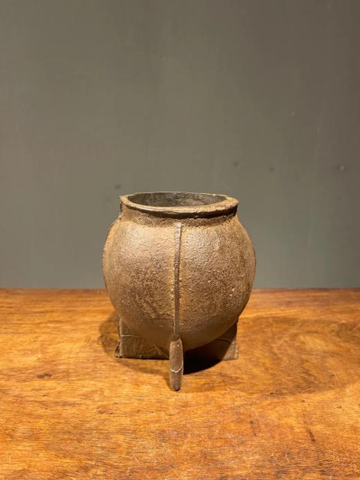 枣型十字足铁质香炉，顺丰包邮 商品图5