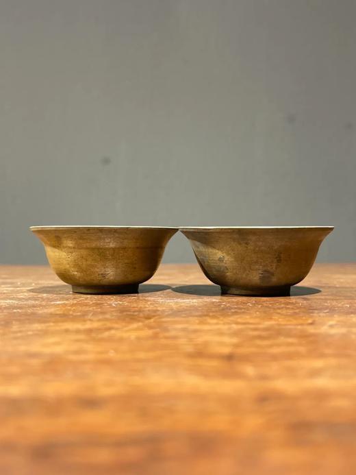 利马铜佛前供杯一对，顺丰包邮 商品图0