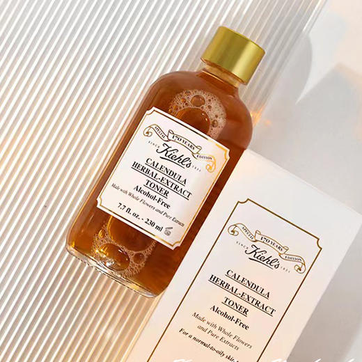 【1.9 大牌再降价】科颜氏金盏花爽肤水170周年限量版玻璃瓶230ML (23.9) 商品图1