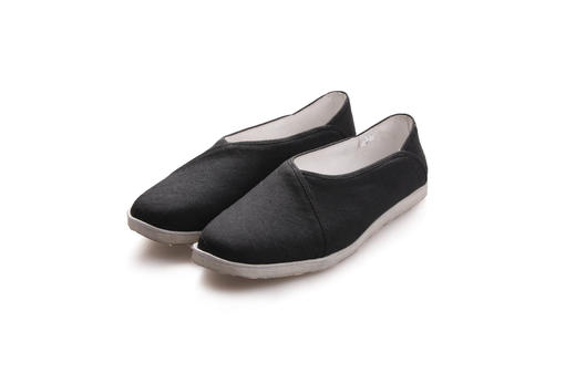 内联升男鞋手工单鞋千层底毛料绗缝边布鞋8122A 商品图1