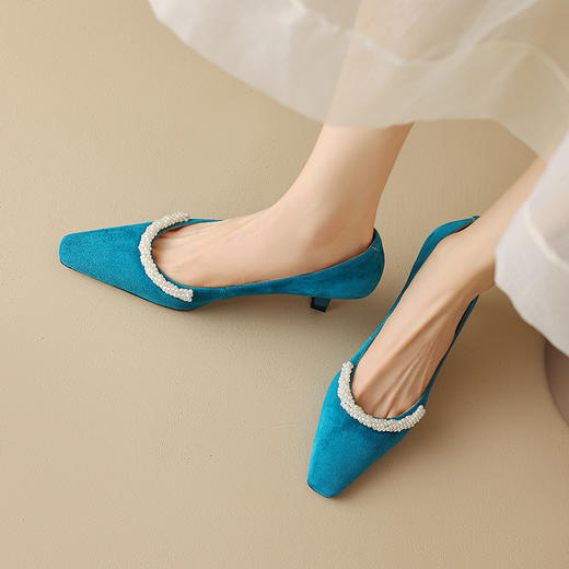 优雅百搭，简约纯色高跟鞋DB-M5570 商品图10