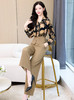 春装新款，印花拼接时尚韩版修身两件套HR-YLFS8817 商品缩略图7
