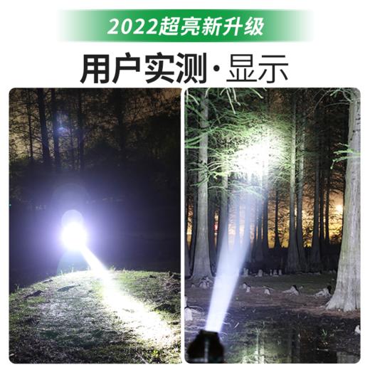强光头戴式手电筒灯品宁新款大功率户外超长续航充电夜钓专用 商品图3