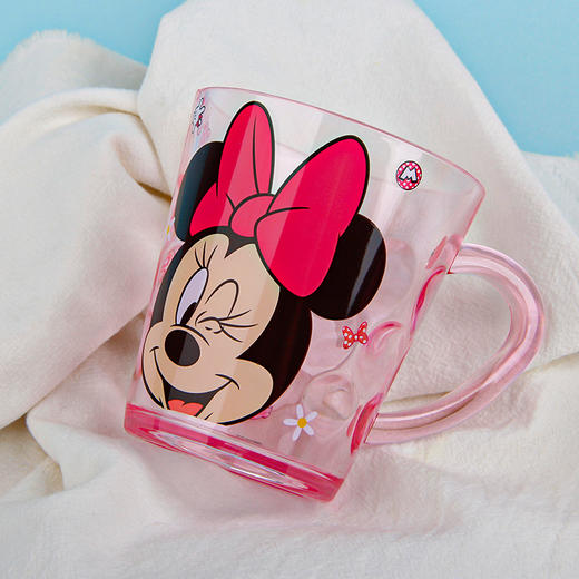 冰雪奇缘漱口杯米奇儿童艾莎公主塑料水晶杯卡通可爱刷牙杯男女童 商品图4