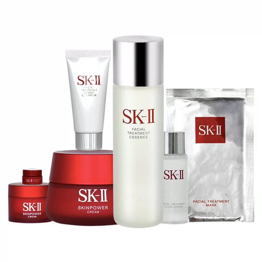 【海关保税直发】SKII韩流美肌套-神仙水230ml+大红瓶面霜80g+15g+清莹露30ml+前男友面膜1片+洁面20g+眼霜2.5g-会员5折 商品图2