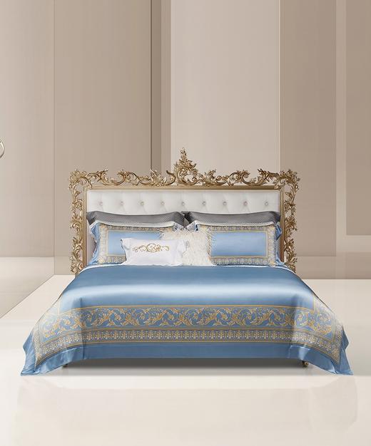 【6F】ROYALCOVER/罗卡芙欧式巴洛克套件真丝数码印花四件套 特尔尼庄园 商品图0