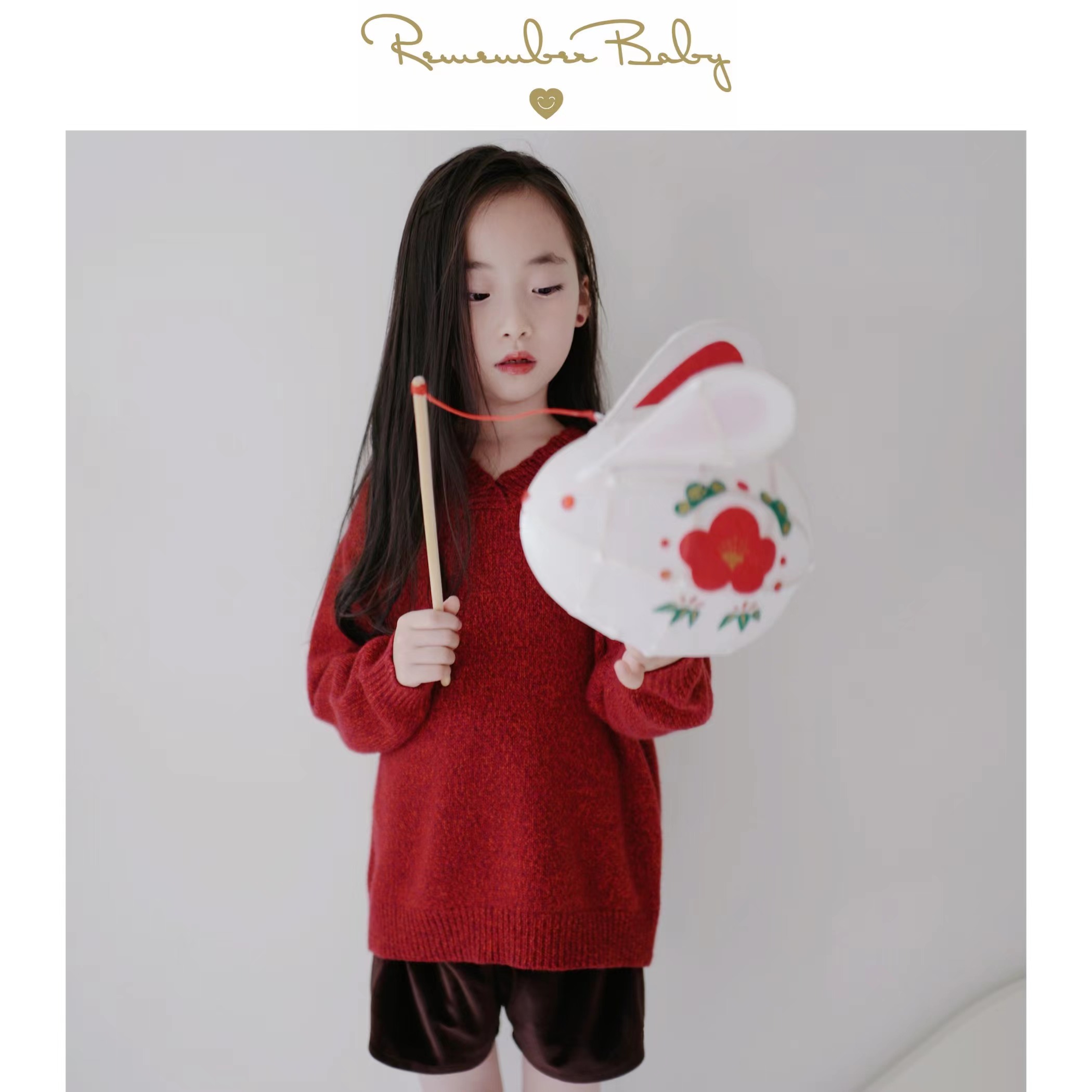 现货 / RUBY&COFFEE | 康赛妮100%羊绒 宝石红上衣 / 进口三醋酸丝绒 浓咖短裤