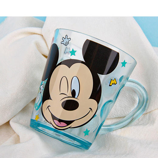 冰雪奇缘漱口杯米奇儿童艾莎公主塑料水晶杯卡通可爱刷牙杯男女童 商品图2