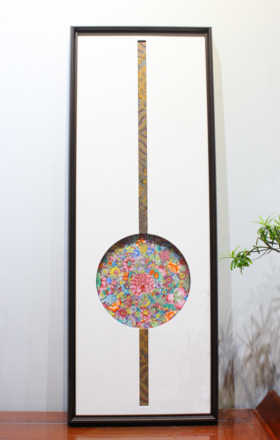 万花瓷板画