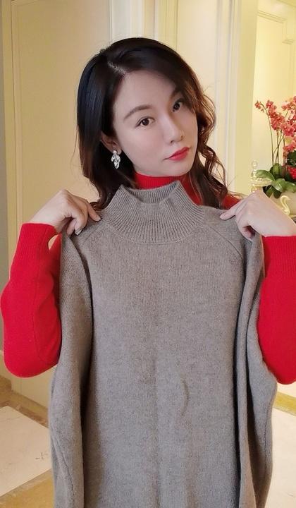 逸红颜 #明月优选 🔥亏本羊绒🔥「柔婉」100意大利进口山羊绒加厚高领羊绒衫, 软糯温暖,不惧降温冷空气 商品图4