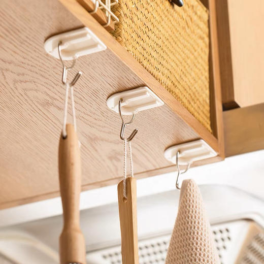 B100茶花挂钩无痕挂衣2只装 商品图2